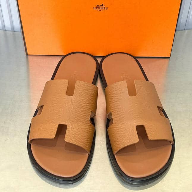 Hermes Man Slippers